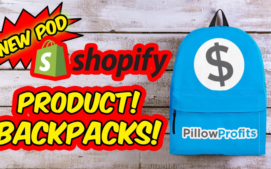 Product Launch – Backpacks!