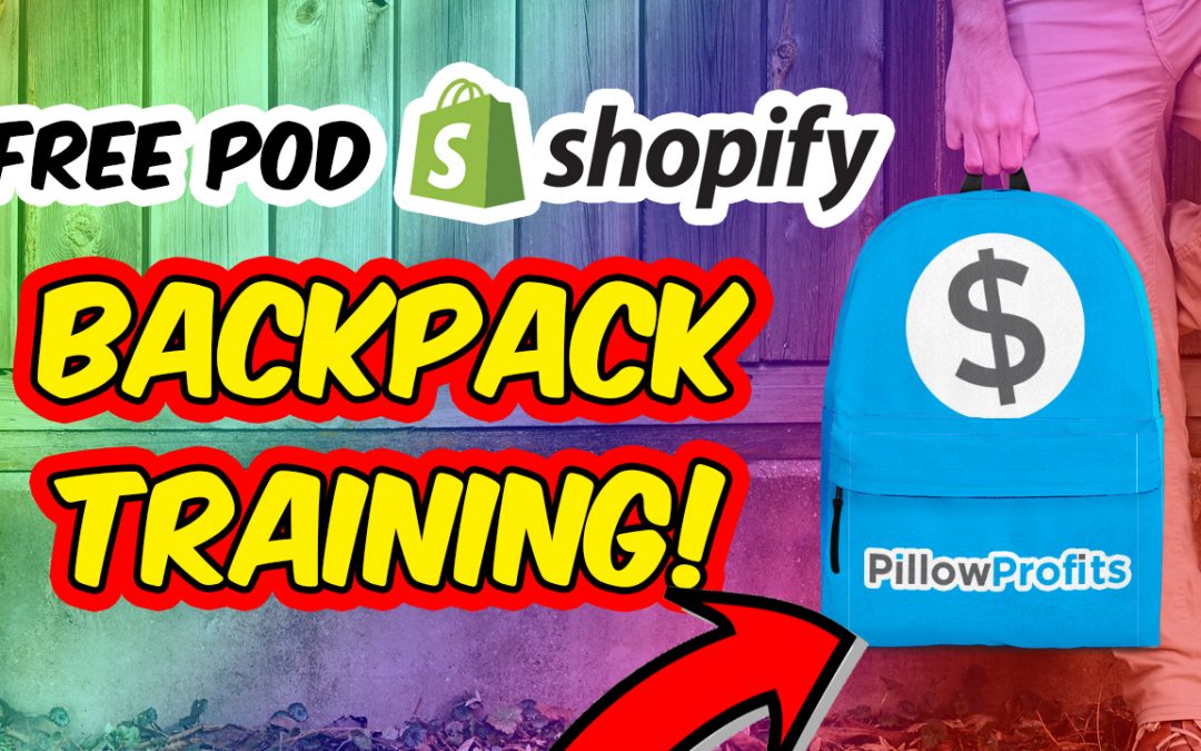 FREE Backpack Training – For Back-To-School Summer Sales!