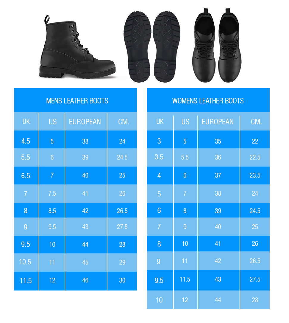 Viking Shoes Size Chart