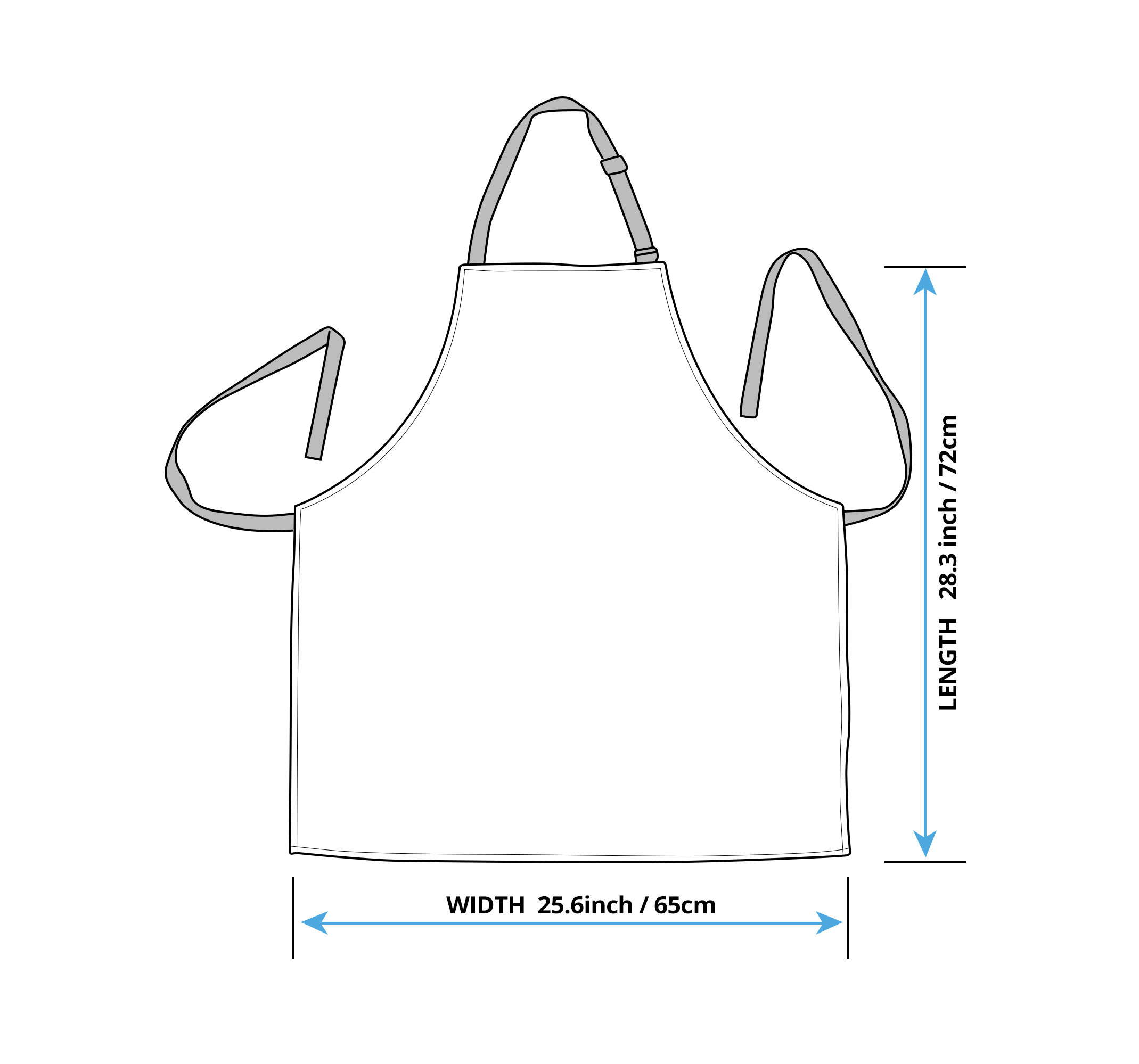 Apron Size Chart